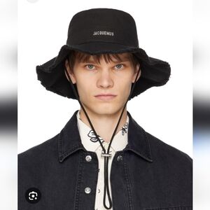 Jacquemus Black Bucket Hat